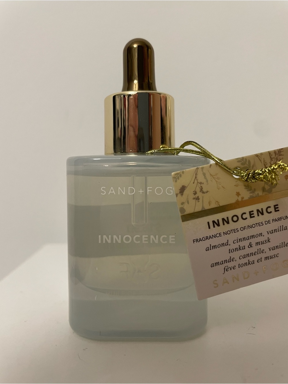 NWT SAND + FOG Innocence Eau De Parfum Oil Dropper - 1.7 FL OZ (50 ML)